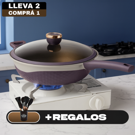 Sartén Antiadherente Premium con Revestimiento Duradero