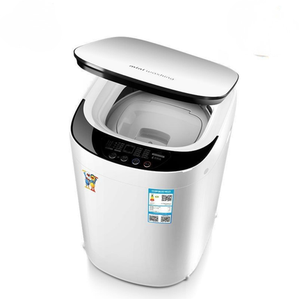 Mini Lavadora TurboWash Inteligente (Ahorrá Agua, Espacio y Tiempo) + Cesto de Lavado de Regalo