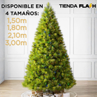 Árbol de Navidad MAGICA con mando a distancia y micro LEDs de colores integrados + REGALO.