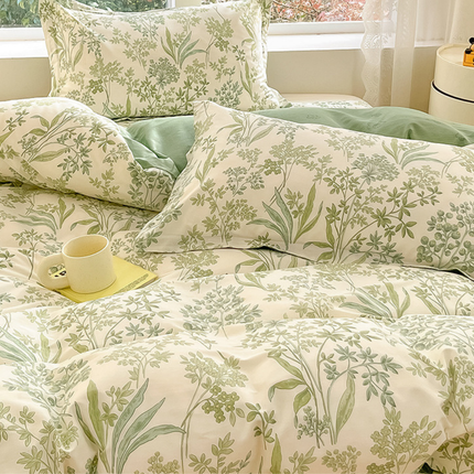 Juego de Cama Completo Luna Estampado en Algodón y Poliéster